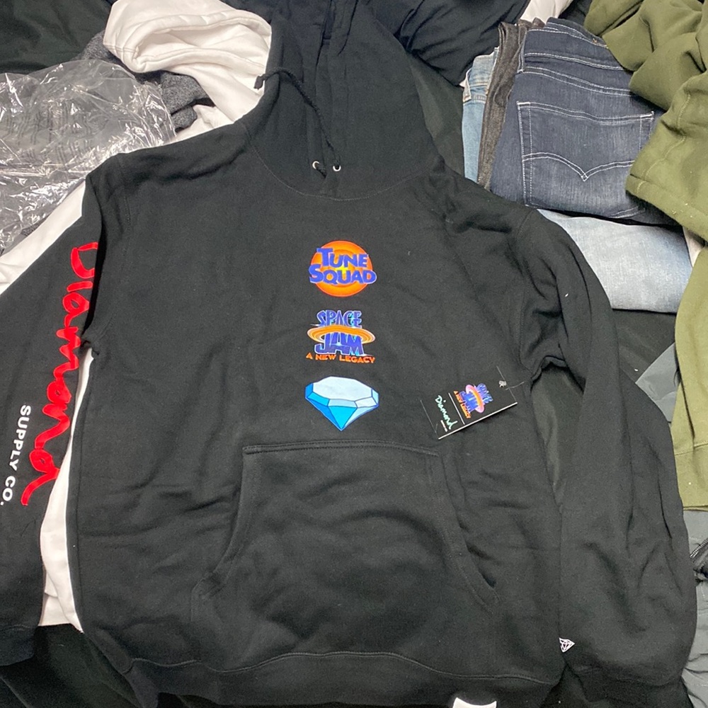 Diamond supply co space jam hoodie
